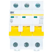 Автоматический выключатель IEK MVA20-3-032-C Модульная/ 32 A