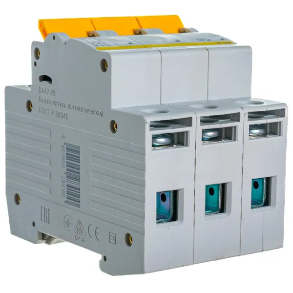 Întrerupător automat IEK MVA20-3-040-C Modulară/ 40 A photo 4