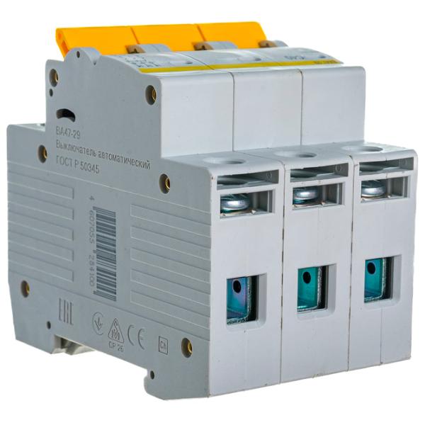 Întrerupător automat IEK MVA20-3-040-C Modulară/ 40 A photo 4