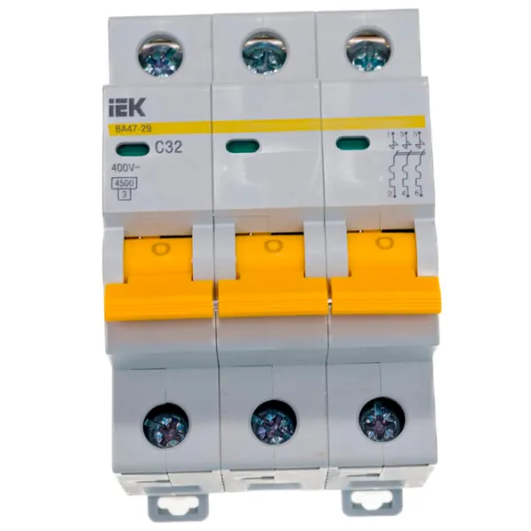 Întrerupător automat IEK MVA20-3-040-C Modulară/ 40 A photo 6