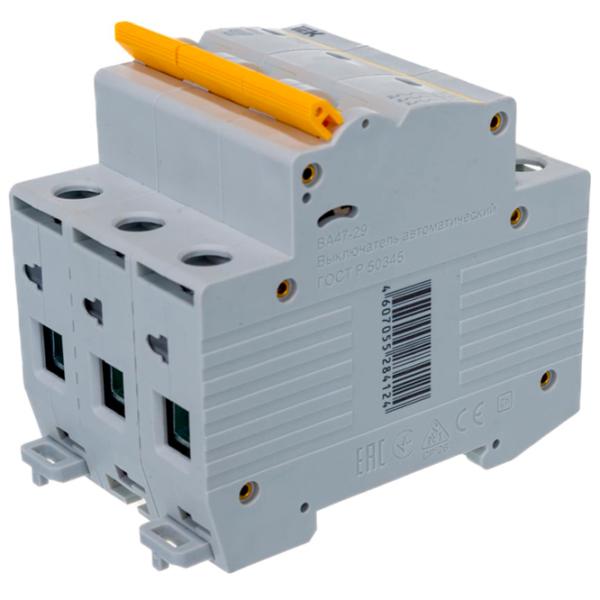 Întrerupător automat IEK MVA20-3-050-C Modulară/ 50 A photo 4 Întrerupător automat IEK MVA20-3-050-C Modulară/ 50 A photo 4