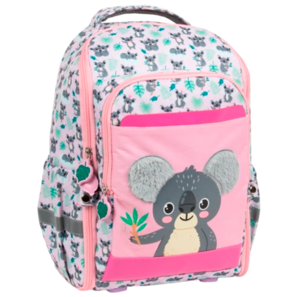 Ghiozdan pentru copii Derform Cute Koala White Pink photo 1 Ghiozdan pentru copii Derform Cute Koala White Pink photo 1