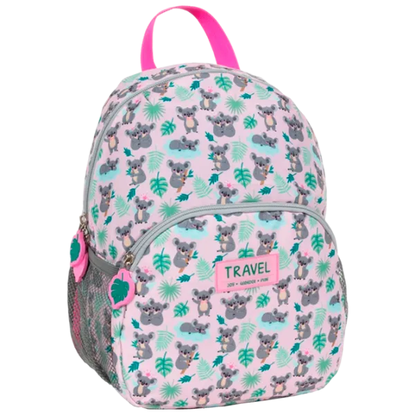 Ghiozdan pentru copii Derform Cute Koala White Pink photo 1