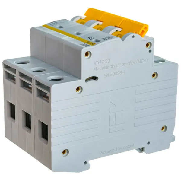 Автоматический выключатель IEK MVA20-3-016-B Модульная/ 16 A photo 4