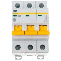 Автоматический выключатель IEK MVA20-3-025-B Модульная/ 25 A