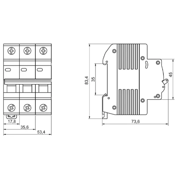 Автоматический выключатель IEK MVA20-3-032-B Модульная/ 32 A photo 5 Автоматический выключатель IEK MVA20-3-032-B Модульная/ 32 A photo 5