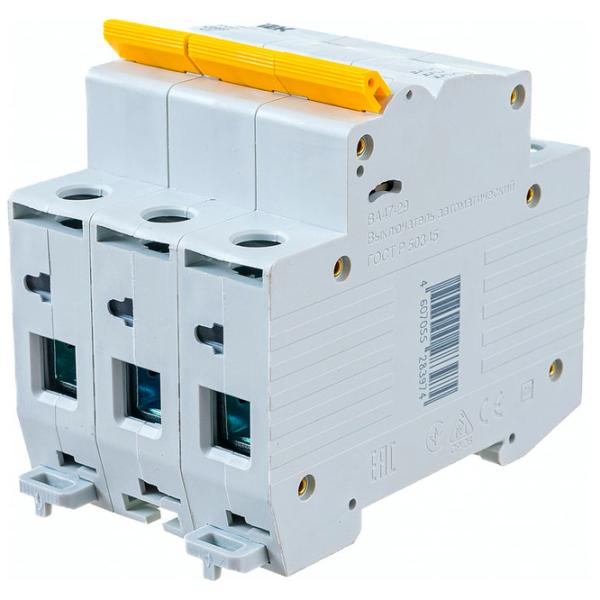 Автоматический выключатель IEK MVA20-3-010-B Модульная/ 10 A photo 2 Автоматический выключатель IEK MVA20-3-010-B Модульная/ 10 A photo 2