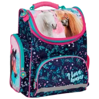 Рюкзак для детей Derform Horses Pink Blue