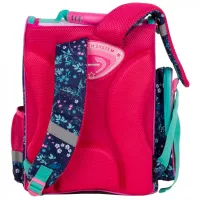 Ghiozdan pentru copii Derform Horses Pink Blue photo 4
