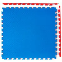 Спортивный мат 4Play Two-colour ЭВА/ Red & Blue photo 4