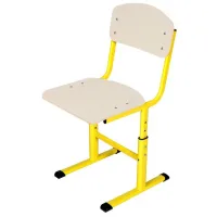 Scaun pentru copii Tisam 32350HPL 5 ani/ Lemn natural