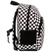 Ghiozdan pentru copii BackUP Chessboard / Black White / 18l photo 2