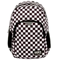 Ghiozdan pentru copii BackUP Chessboard / Black White / 18l photo 5