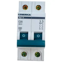 Автоматический выключатель IEK MVA25-2-020-C Модульная/ 20 A