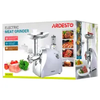 Mașină de tocat carne Ardesto MGA-2000W 2000 W/ 1.9 kg/ min/ White photo 5