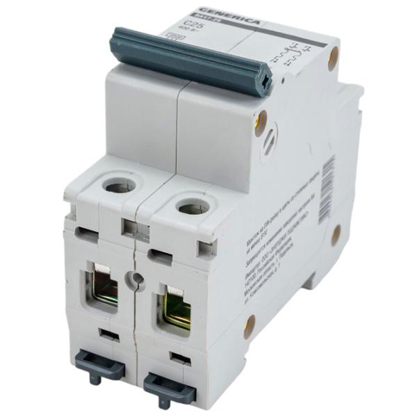Автоматический выключатель IEK MVA25-2-025-C Модульная/ 25 A photo 2 Автоматический выключатель IEK MVA25-2-025-C Модульная/ 25 A photo 2