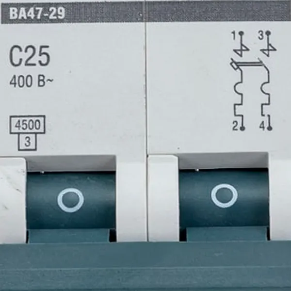 Автоматический выключатель IEK MVA25-2-025-C Модульная/ 25 A photo 5 Автоматический выключатель IEK MVA25-2-025-C Модульная/ 25 A photo 5