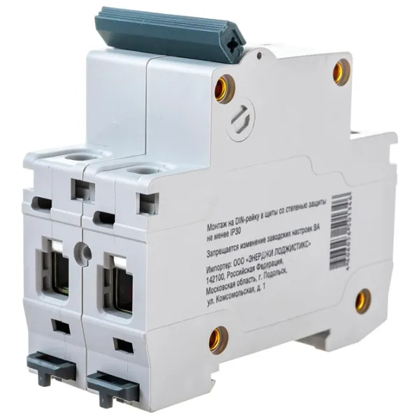Автоматический выключатель IEK MVA25-2-032-C Модульная/ 32 A photo 4
