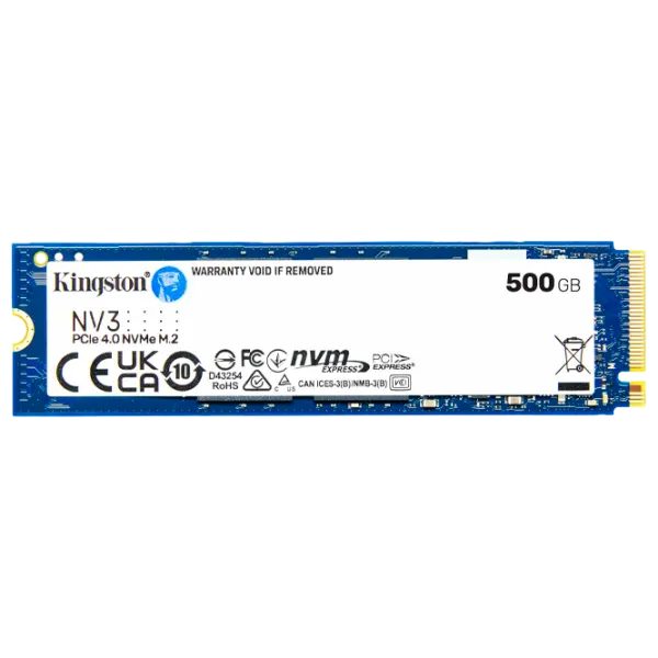 SSD Kingston NV3 500 ГБ M.2 NVMe photo 1