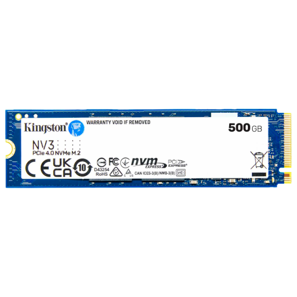 SSD Kingston NV3 500 ГБ M.2 NVMe photo 1