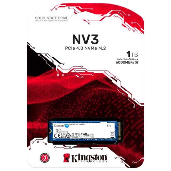 SSD Kingston NV3 1 TB M.2 NVMe photo 3