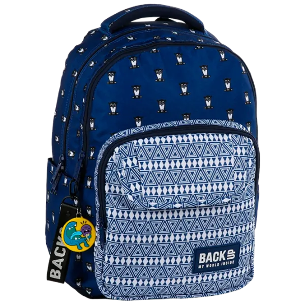 Ghiozdan pentru copii BackUP Owl White Blue/ 24 l photo 1 Ghiozdan pentru copii BackUP Owl White Blue/ 24 l photo 1