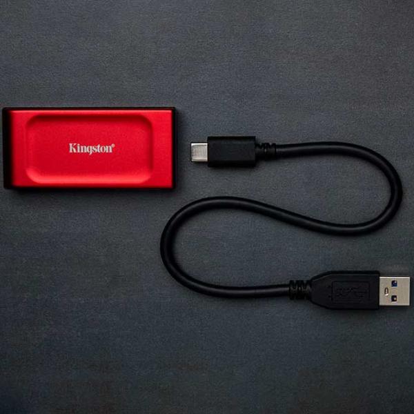 SSD Kingston XS1000 1 ТБ Красный photo 4