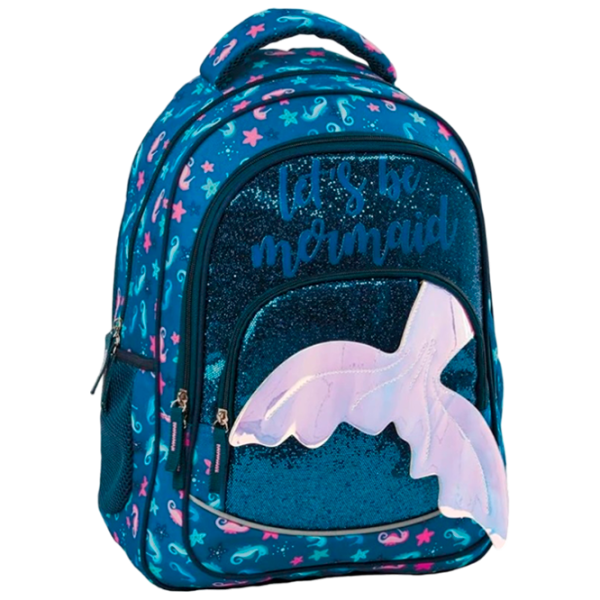 Рюкзак для детей BackUP Mermaid Зелёный Brown/ 24 л photo 1 Рюкзак для детей BackUP Mermaid Зелёный Brown/ 24 л photo 1