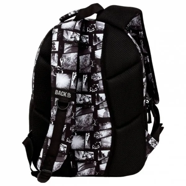 Рюкзак для детей BackUP Manga White Black/ 26 л photo 2