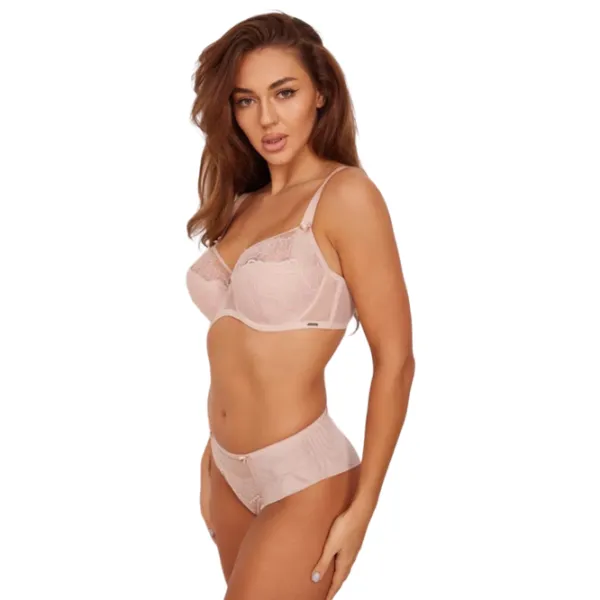 Sutien pentru femei Fantasy 9046/ 2 95C/ Pudra/ Dantelă photo 3