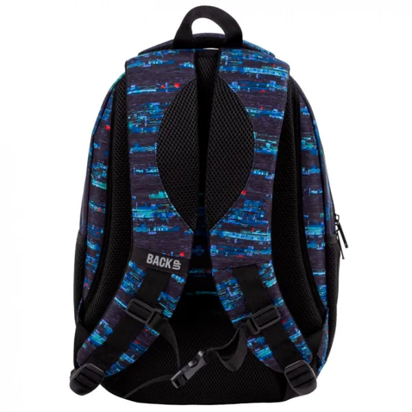 Рюкзак для детей BackUP Glitch Черный Blue/ 26 л photo 5 Рюкзак для детей BackUP Glitch Черный Blue/ 26 л photo 5