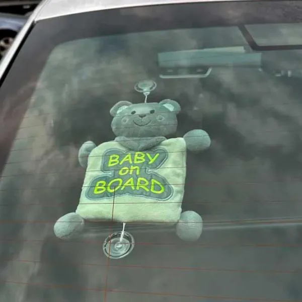Мягкая игрушка BabyJem Animals Baby On Board 0+/ Серый photo 3 Мягкая игрушка BabyJem Animals Baby On Board 0+/ Серый photo 3