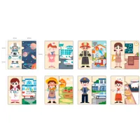 Пазл 2D VIGA Profesiile 1+/ Количество деталей: 24 photo 3