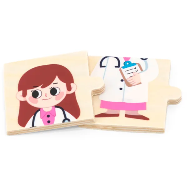 Пазл 2D VIGA Profesiile 1+/ Количество деталей: 24 photo 5