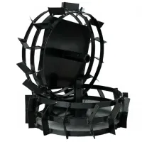 Roți metalice pentru motocultor DKD VOR56742 Metal/ Black