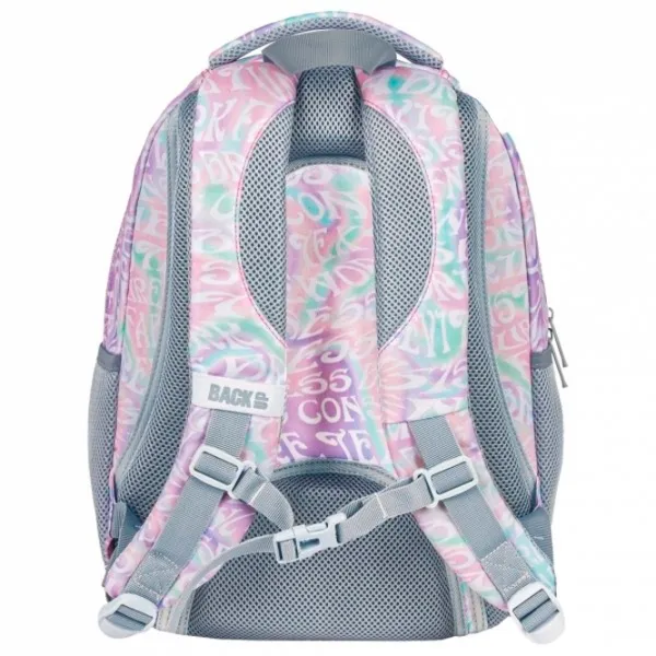 Рюкзак для детей BackUP Cream Lettering Purple Pink/ 26 л photo 5 Рюкзак для детей BackUP Cream Lettering Purple Pink/ 26 л photo 5