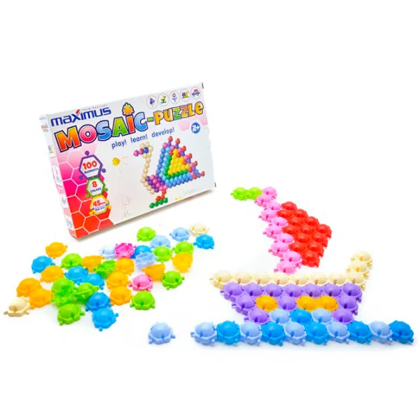 Puzzle Maximus Mozaică-puzzle 3+/ Количество деталей: 100 photo 4 Puzzle Maximus Mozaică-puzzle 3+/ Количество деталей: 100 photo 4