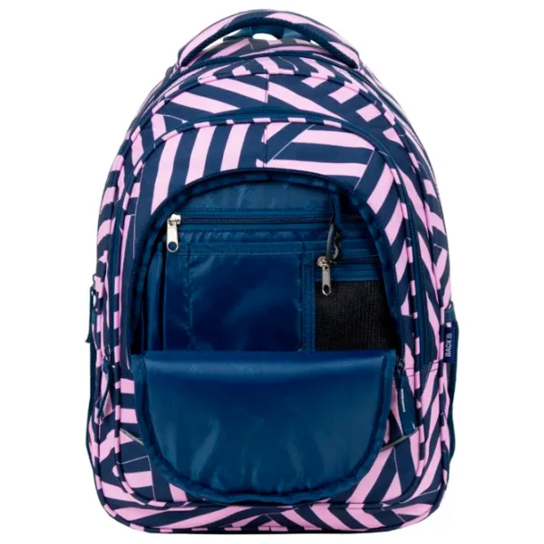 Ghiozdan pentru copii BackUP Coloured Stripes Blue Pink/ 26 l photo 4 Ghiozdan pentru copii BackUP Coloured Stripes Blue Pink/ 26 l photo 4