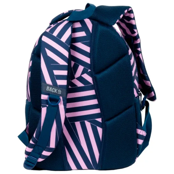 Ghiozdan pentru copii BackUP Coloured Stripes Blue Pink/ 26 l photo 5 Ghiozdan pentru copii BackUP Coloured Stripes Blue Pink/ 26 l photo 5