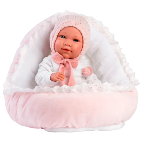 Păpușă Llorens Cunita Rosa 8426265740888 bebeluș/ 3+ photo 1