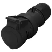 Мобильная розетка Scame 313.3243.K 200 - 250 В/ Type-E/ Black
