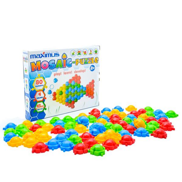 Puzzle Maximus Mozaică-puzzle 3+/ Numărul de piese: 80 photo 3