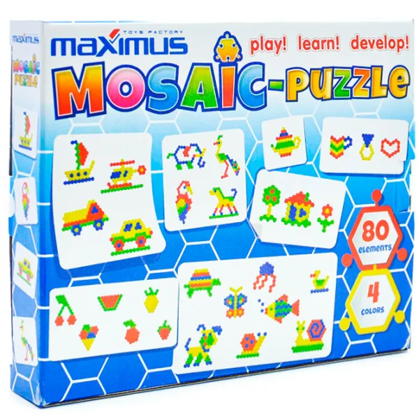 Puzzle Maximus Mozaică-puzzle 3+/ Numărul de piese: 80 photo 4