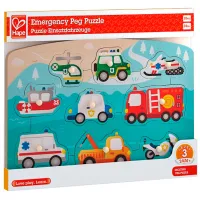 Puzzle Hape Автомобили скорой помощи 2+/ Количество деталей: 12 photo 2