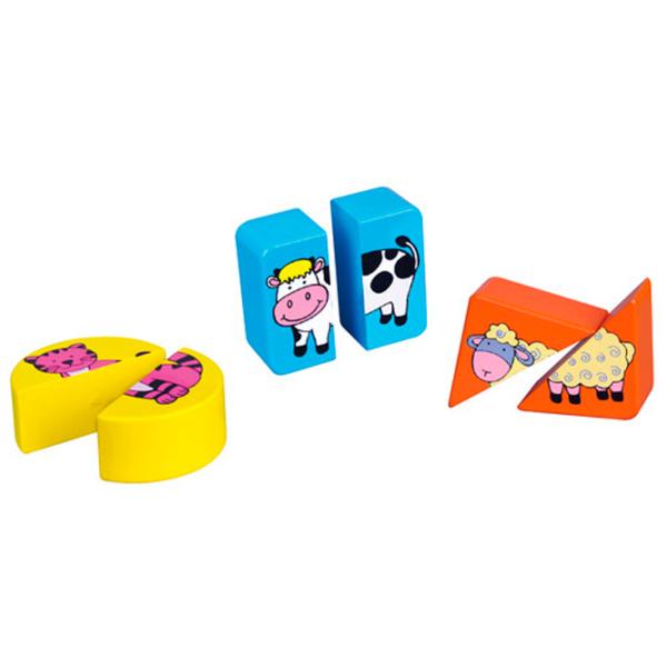 Puzzle VIGA Животные на ферме 1+/ Количество деталей: 24 photo 3