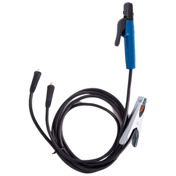 Комплект кабелей для сварки Rexant CKP-10-25 Blue/ 1 photo 1