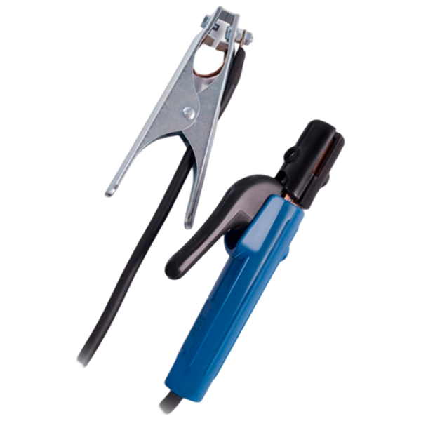 Комплект кабелей для сварки Rexant CKP-10-25 Blue/ 1 photo 2