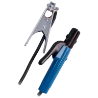 Комплект кабелей для сварки Rexant CKP-10-25 Blue/ 1 photo 2