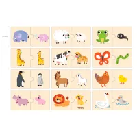 Puzzle VIGA Мать и ребенок 1+/ Количество деталей: 24 photo 5