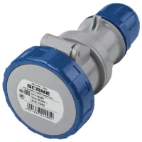Priză mobilă Scame 318.1643 200 - 250 V/ Type DIN/ Gray